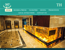 Tablet Screenshot of marchhotel.com